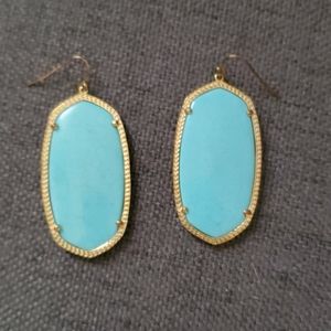 Kendra Scott turquoise earrings